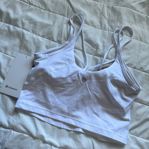 🆕🤍 Lululemon Align Strappy Ribbed Tank - White - Picture 7 of 12